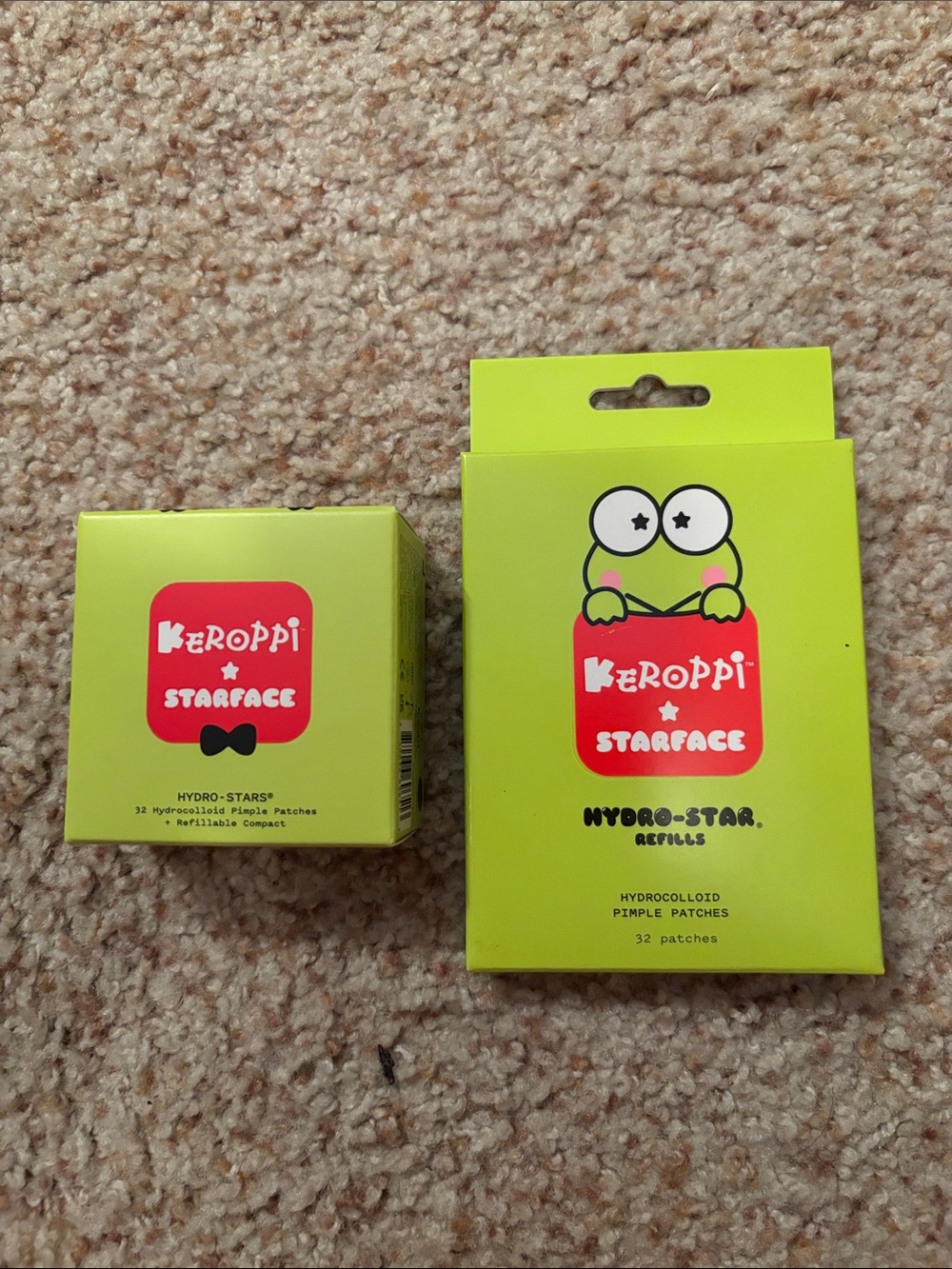 Star face Limited Edition Keroppi set